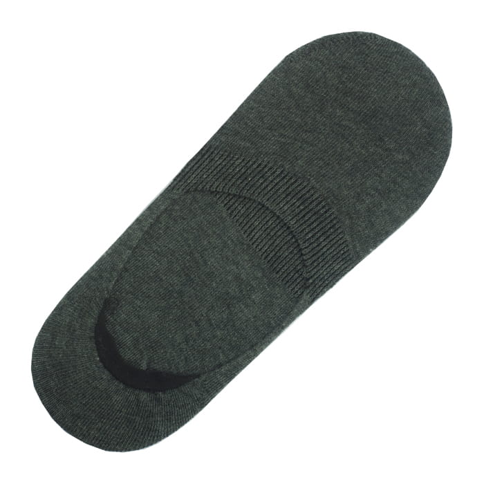 Skarpety stopki niewidoczne szare EM 4 - EM Men's Accessories