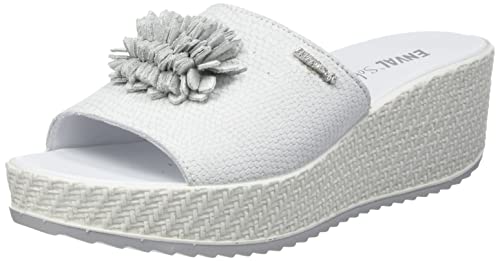 Enval Soft D.Clara Enval, Sandały damskie, biały, 39 EU