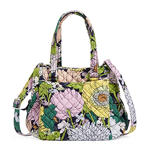 Vera Bradley Damski mini portfel z wieloma przegródkami, Bloom Boom – bawełna z recyklingu, rozmiar uniwersalny