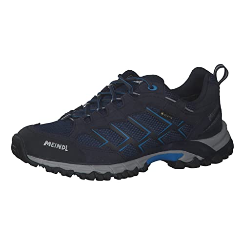 Meindl Męskie buty trekkingowe Caribe Gore-TEX® - 8/42, Marine niebieski, 42 EU