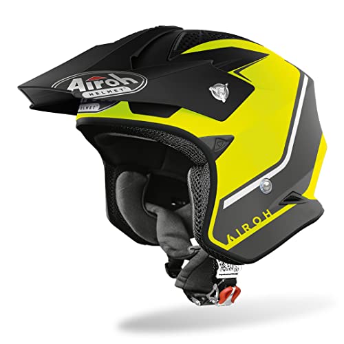 Airoh CASCO TRR S KEEN YELLOW MATT XL