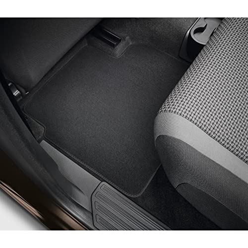 Volkswagen 2H0061276WGK tekstylne dywaniki podłogowe premium welur dywaniki 2 x dywaniki materiałowe z tyłu, czarne