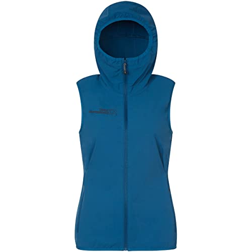 Rock Experience REWV00701 SOLSTICE 2.0 HOODIE SOFTSHELL Damska kamizelka sportowa MOROCCAN BLUE M