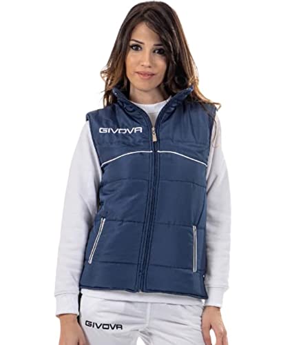 Givova, Koszulka bez rękawów niebieski niebieski XS