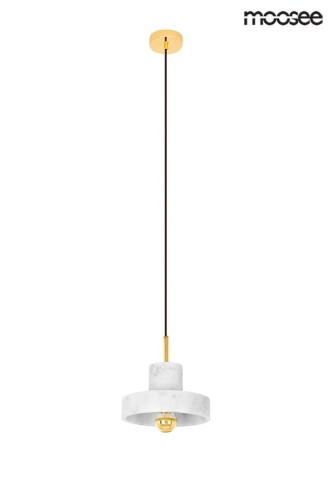 Moosee Lampa wisząca ARCO - złota, marmur KH.20396