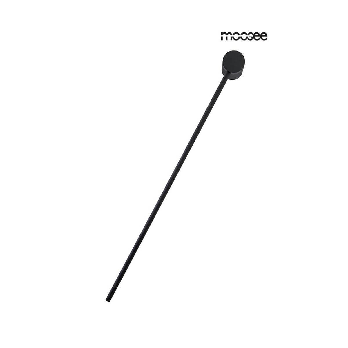 Moosee Ombre kinkiet 1x8W LED czarny MSE010100243