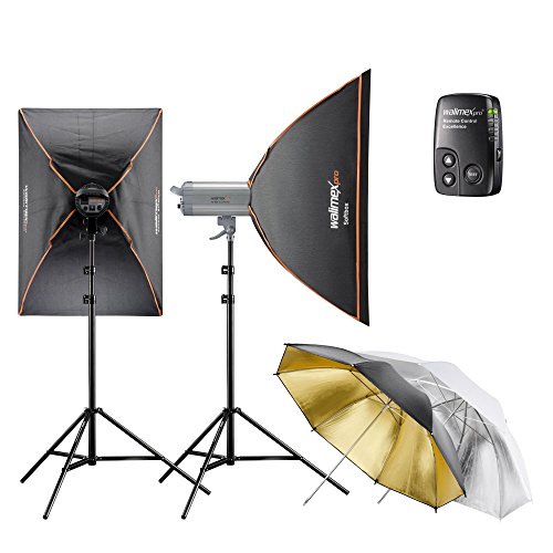 Walimex Pro Walimex pro VC Excellence Studioset Classic 6.3 W zestawie/Soft Box/Reflex klosz lampy błyskowej/wyzwalacz lampy/LAMP tripod 20697