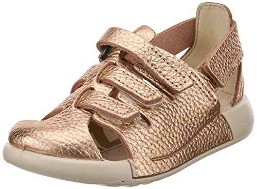 Ecco Dziewczęce 2ND Cozmo Fisherman I Fis Sandal, Hammered Bronze, 20 EU, Młoczony brąz, 20 EU