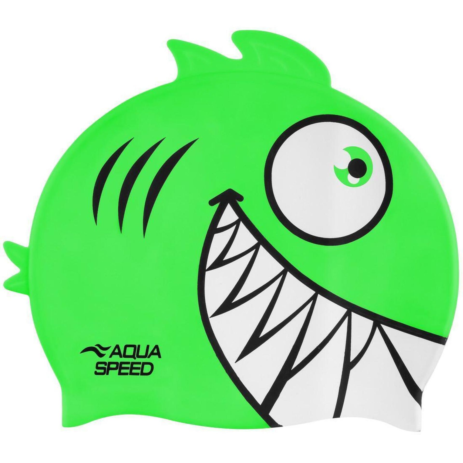 Czepek Pływacki Dziecięcy Aqua Speed Zoo Pirania