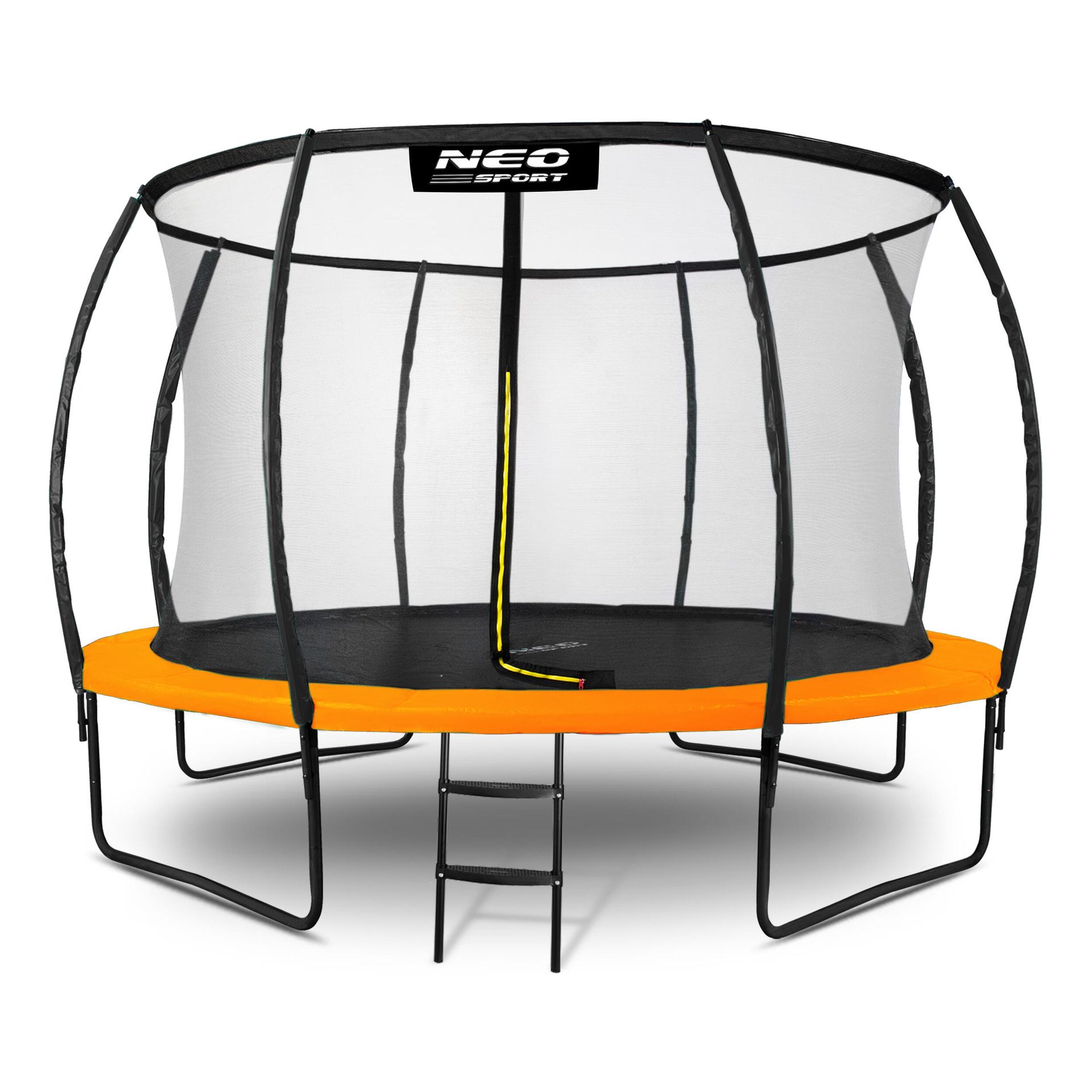Neo-sport Trampolina ogrodowa profilowana 12ft/374cm z siatką wewnętrzną NS-12C201