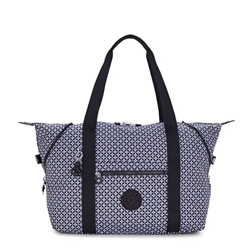 Kipling Art M Torba podróżna, 58 cm, 26 l, czarna płytka, Czarna płytka, Jeden rozmiar, ART M