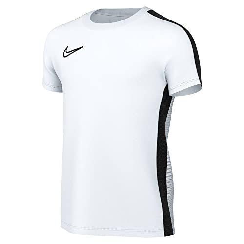 Nike Krótki rękaw Soccer Top Y Nk Df Acd23 Top Ss, biały/czarny/czarny, DR1343-100, XS