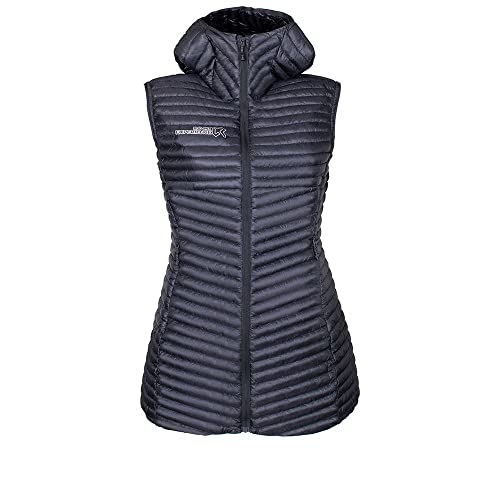 Rock Experience REWV00771 SITKA HOODIE PADDED Damska kamizelka sportowa EBONY XS