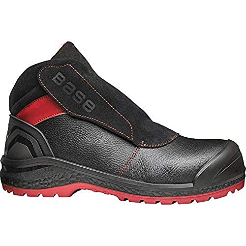 Base 1 buty ochronne czarne czerwone 39