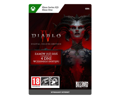Diablo IV Deluxe Edition GRA XBOX ONE