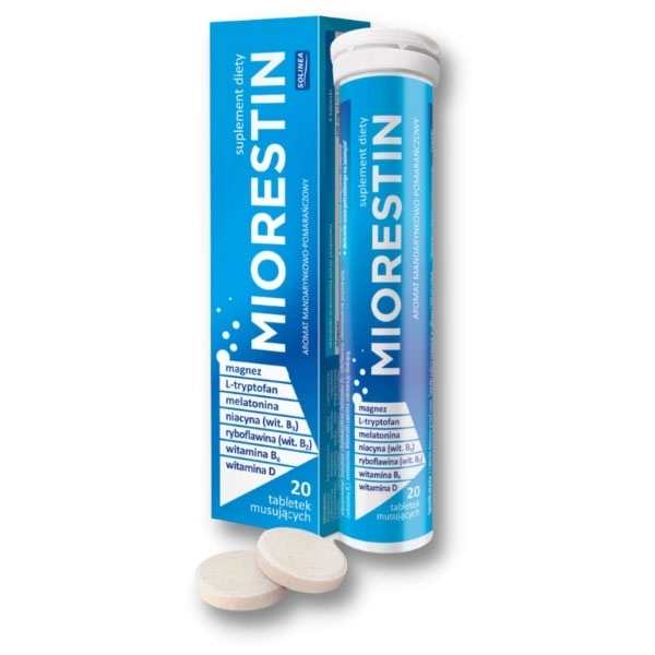 Miorestin x20 tabletek musujących