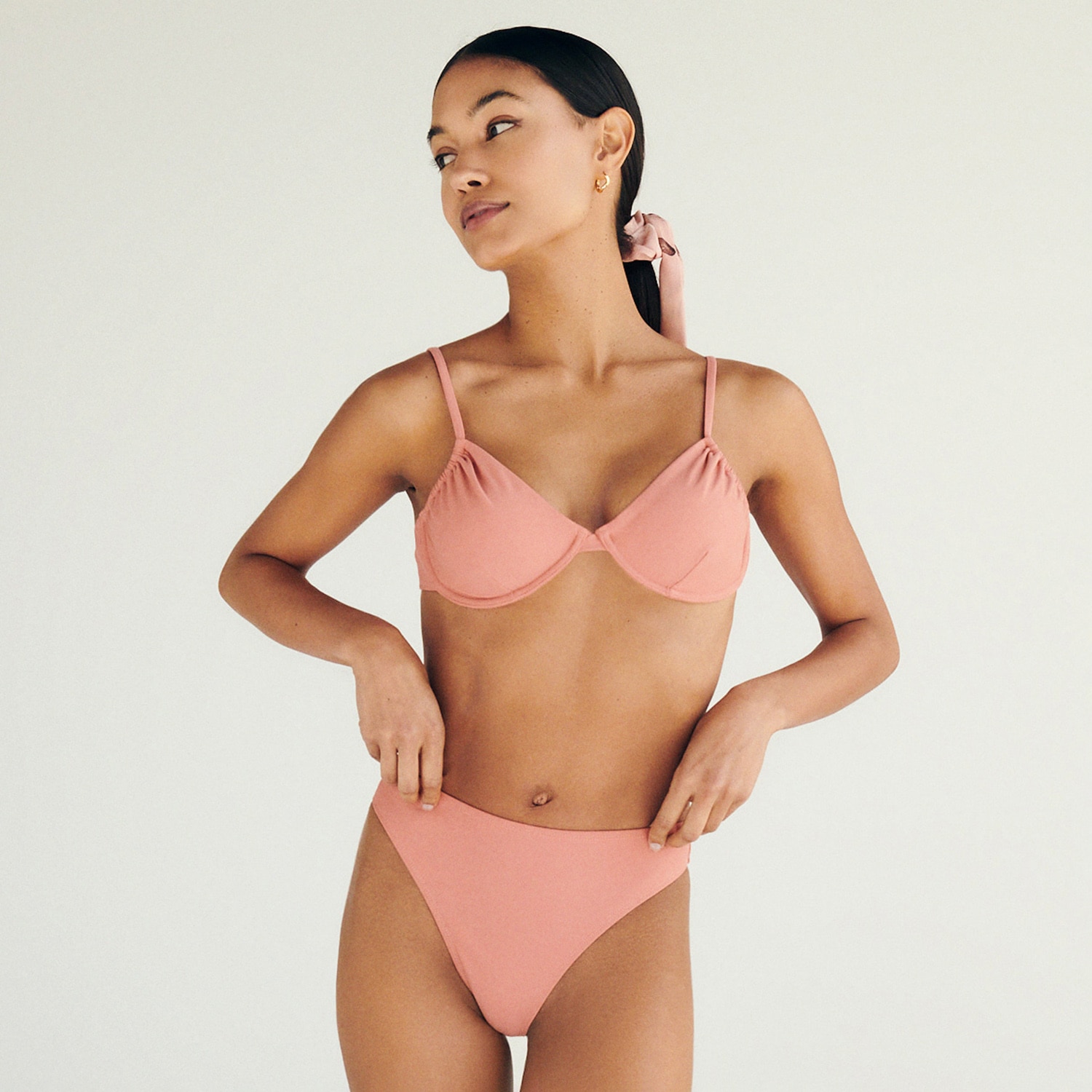 Reserved - Dół od bikini z ochroną UV - Pomarańczowy