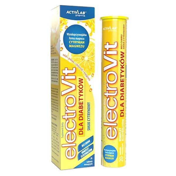 ElectroVit dla diabetyków x20 tabletek musujących