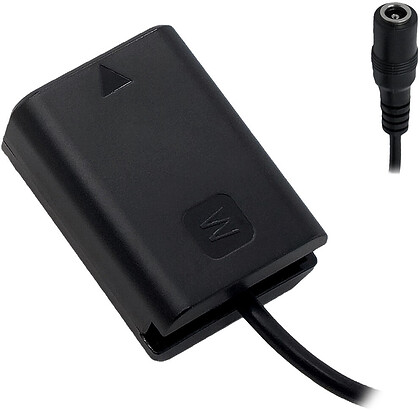 Tilta DB-SYA-DCF21 Sony NP-FW50 Dummy Battery to 5.5/2.1mm DC Female Cable -  Raty