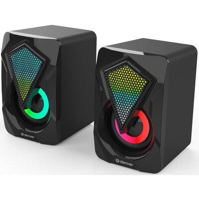 Denver GAS-500 Głośniki PC z oświetleniem RGB