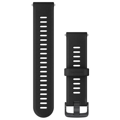 Garmin Forerunner 745 Watch Band, black 2021 Akcesoria do zegarków 010-11251-9B