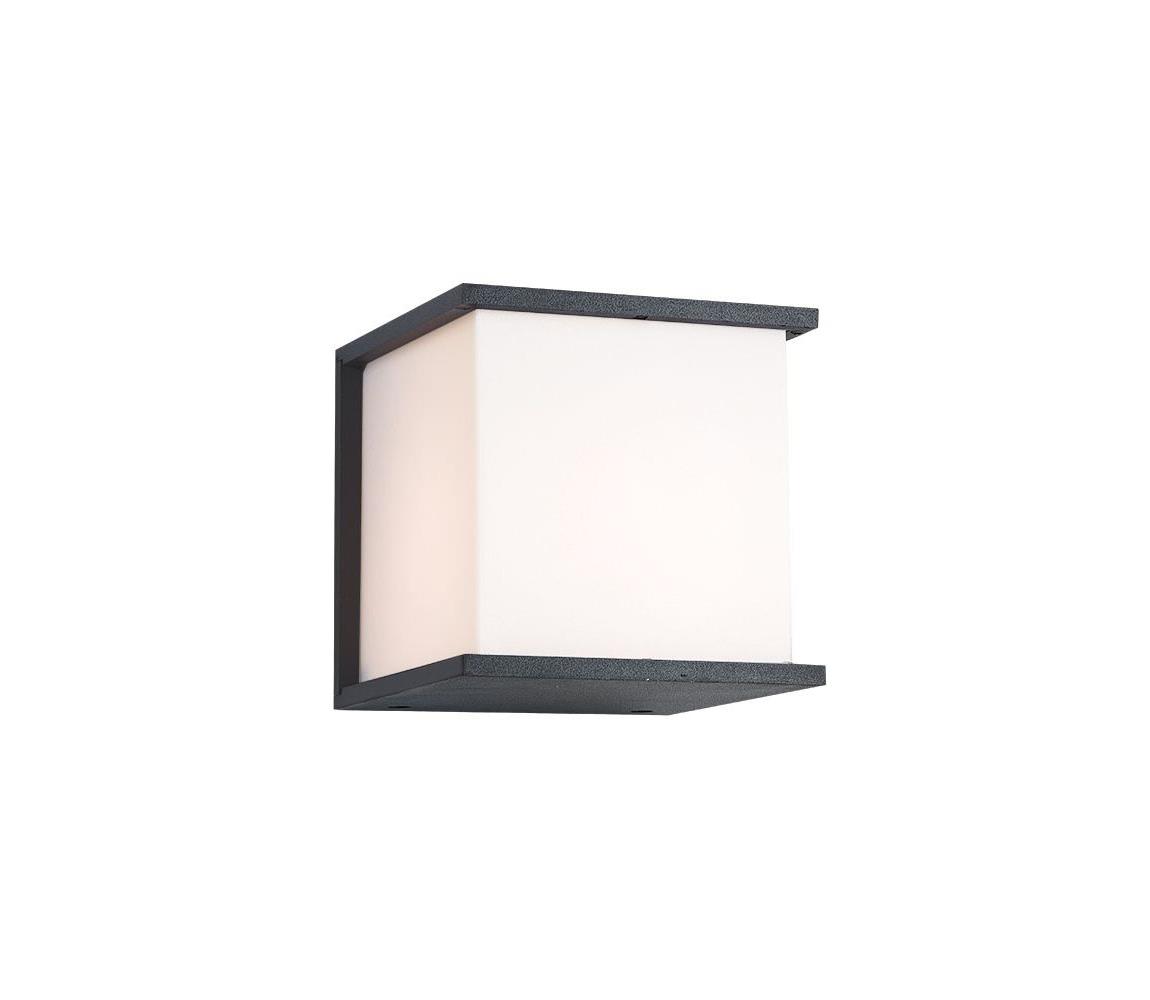 Zambelis E127 - Kinkiet zewnętrzny 1xE27/18W/230V IP54 antracyt