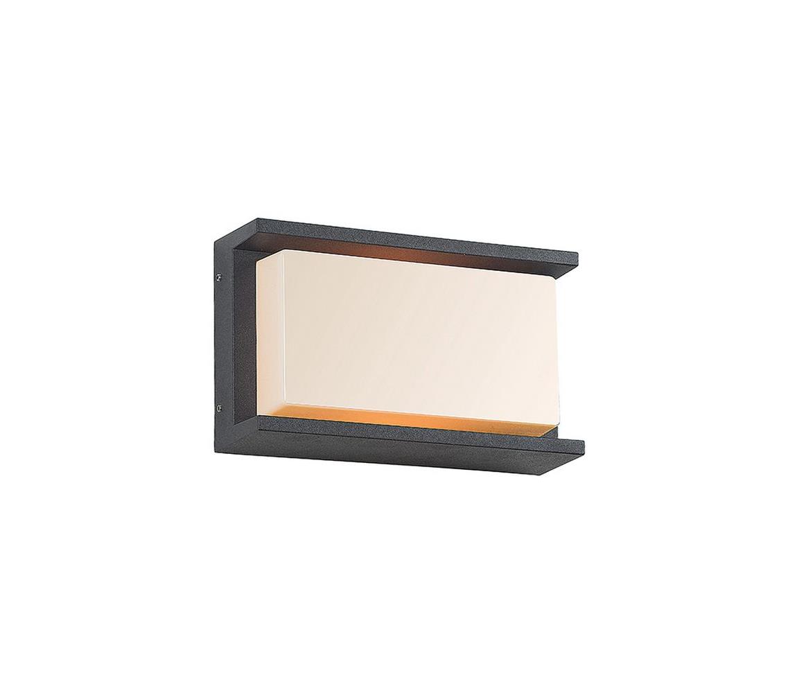 Zambelis E149 - Kinkiet zewnętrzny 1xE27/18W/230V IP54 antracyt