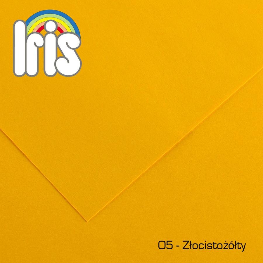 Hamelin, Karton ozdobny, Iris, A3, złocistożółty