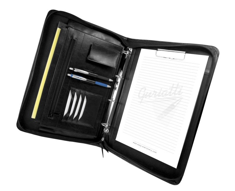 Spokey Easy, Teczka konferencyjna A4 z rączką, czarna,