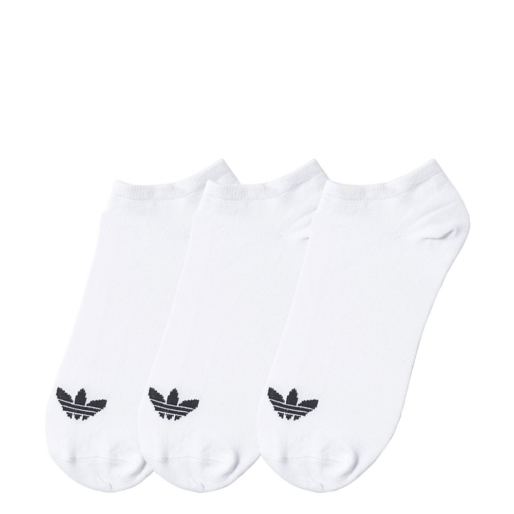 Adidas, Skarpety sportowe 3-pack, Originals Trefoil Liner, S20273, Białe, Rozmiar 35-38