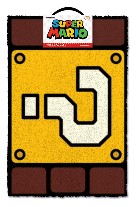Pyramid Posters Super Mario Question Mark Block - wycieraczka 60x40 GP85084