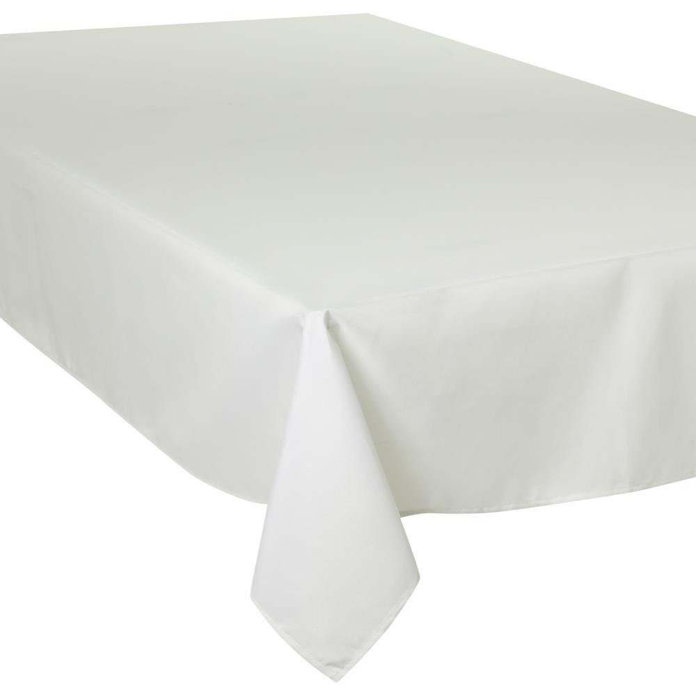 Atmosphera Créateur d'intérieur Atmosphera Créateur dintérieur Stylowy obrus plamoodporny na stół w kolorze kości słoniowej nowoczesny obrus na stół elegancki obrus do salonu duży obrus obrus ivory 150x300 cm B07D8X4CX7