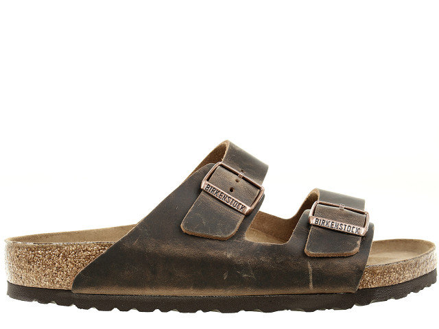 Birkenstock, Klapki męskie, Arizona NU Oiled Tabacco, rozmiar 44