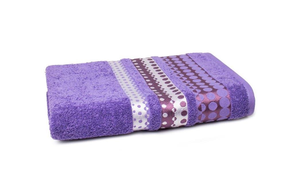 Faro Ręcznik Silver 70x140 Frotte Amethyst