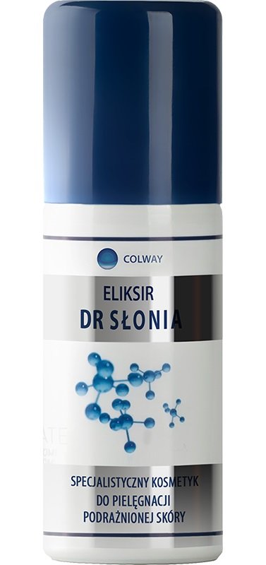 Colway Eliksir Dr Słonia Specjalistyczny kosmetyk do pielęgnacji podrażnionej skóry 75 ml