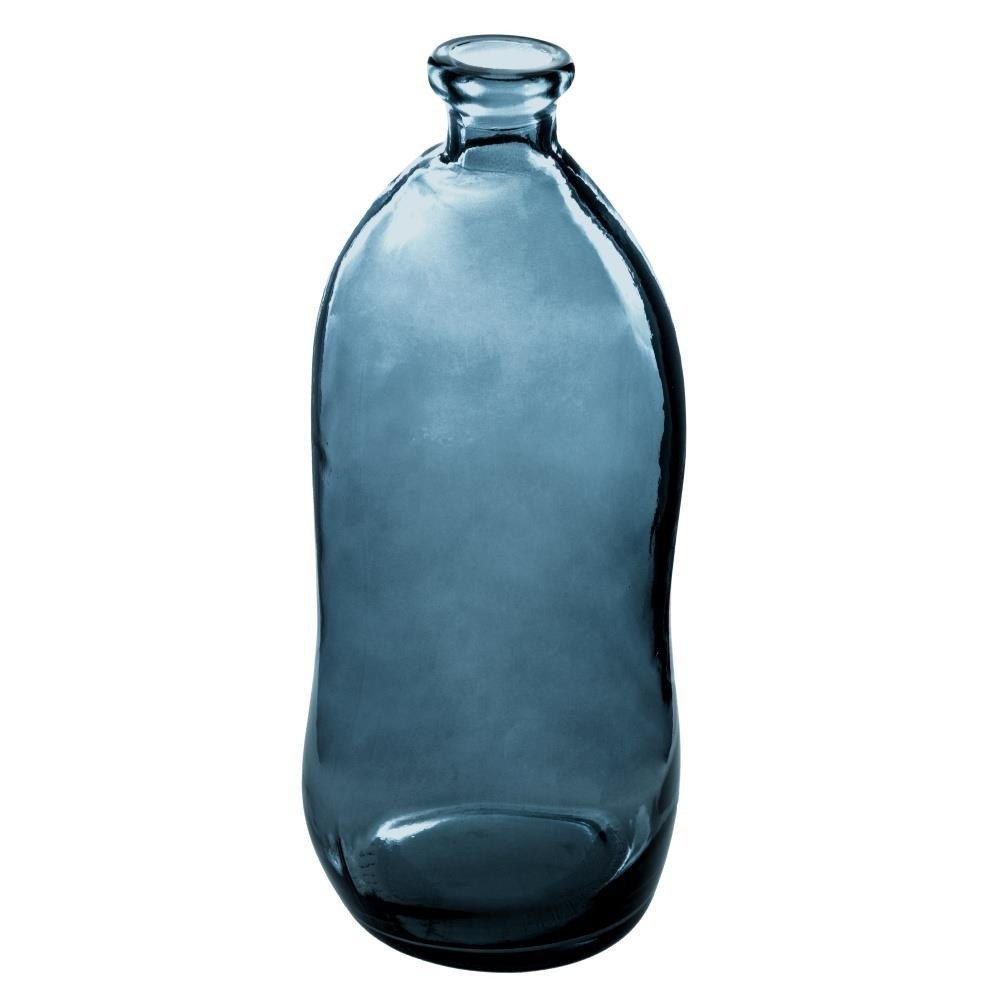 Atmosphera Wazon szklany z recyklingu 73 cm turkusowy B07JZBDWV8