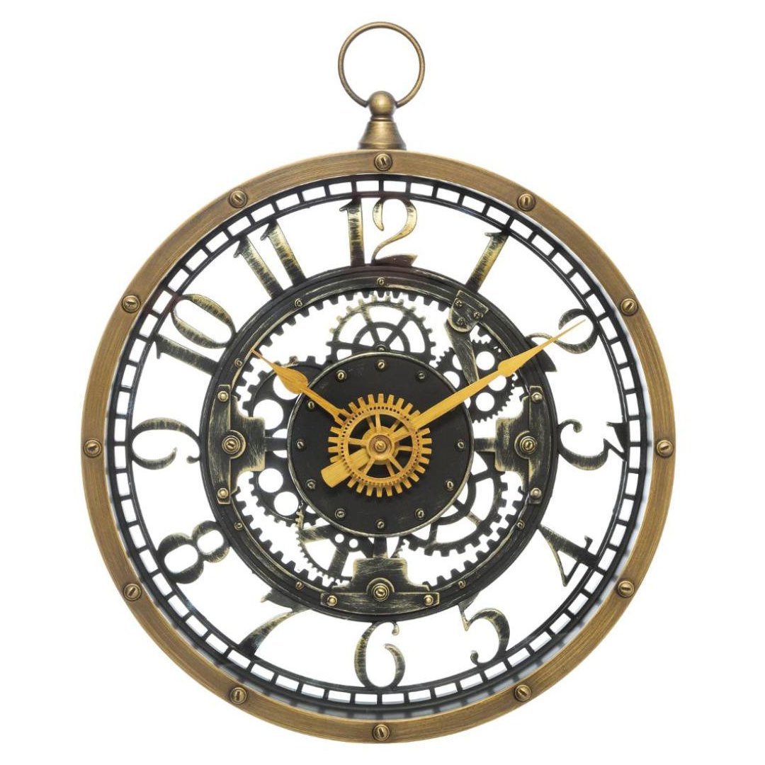 Atmosphera Zegar ścienny z widocznym mechanizmem MECA 27 cm 169311
