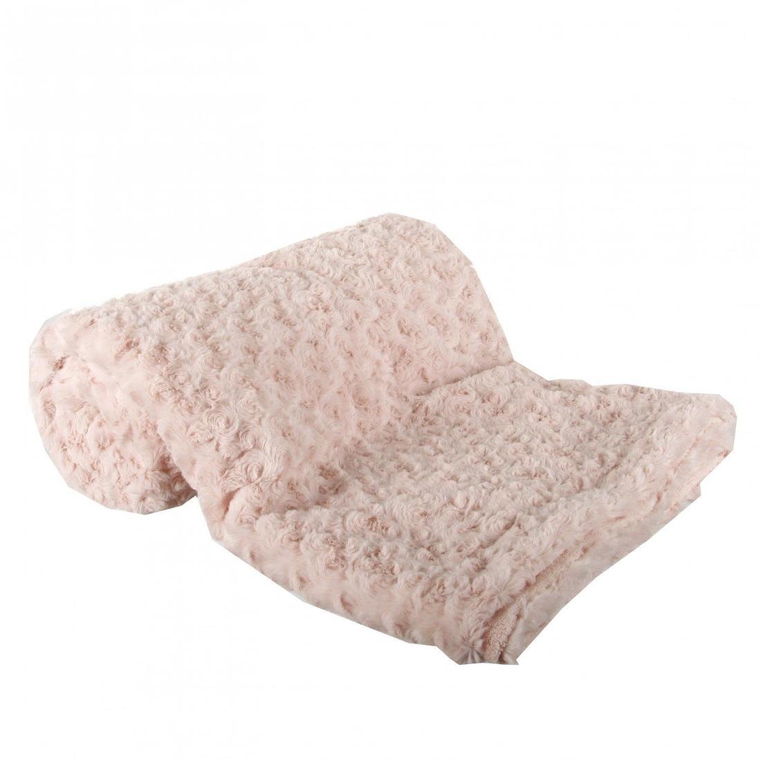 Atmosphera Narzuta na łóżko różowa kapa do sypialni która z powodzeniem zastąpi ciepły koc B01C6KJJXK