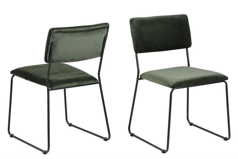 D2.Design Krzesło Cornelia VIC Forest Green 128840