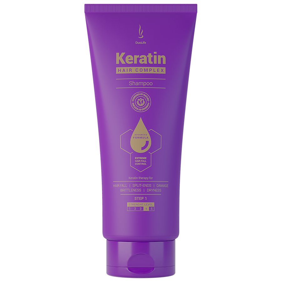 DUOLIFE DuoLife Keratin Hair Complex Szampon 200 ml Długi termin ważności!