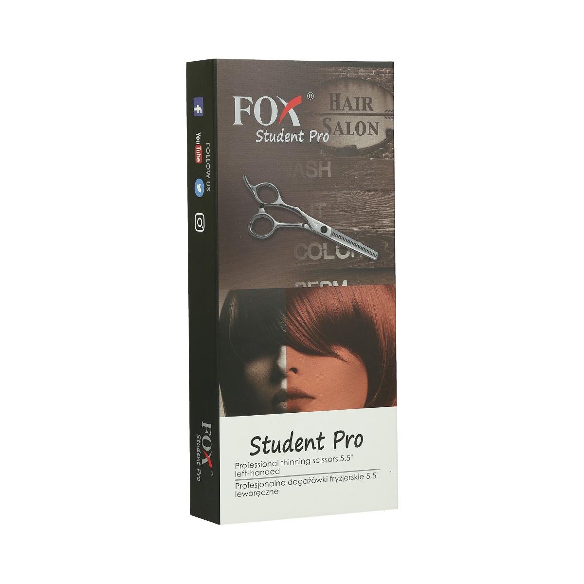 Fox Student Pro, degawki dla leworcznych, 5.5
