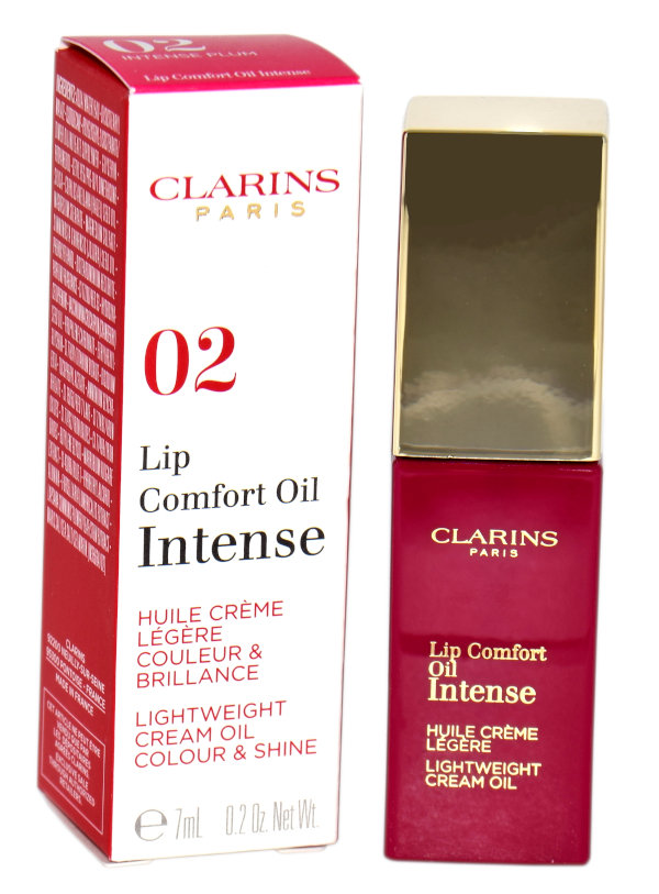 Clarins 02 intense plum Olejek do ust Lip Comfort Oil Intense Usta 6ml