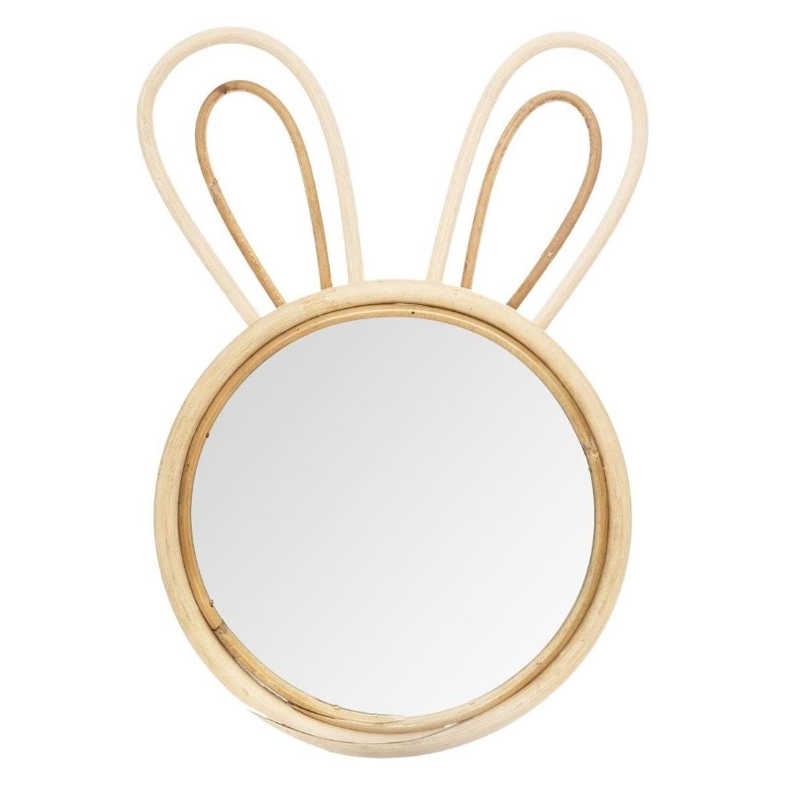 Atmosphera for kids Lustro dekoracyjne dla dzieci RABBIT 24x38 cm B07V6754Q6
