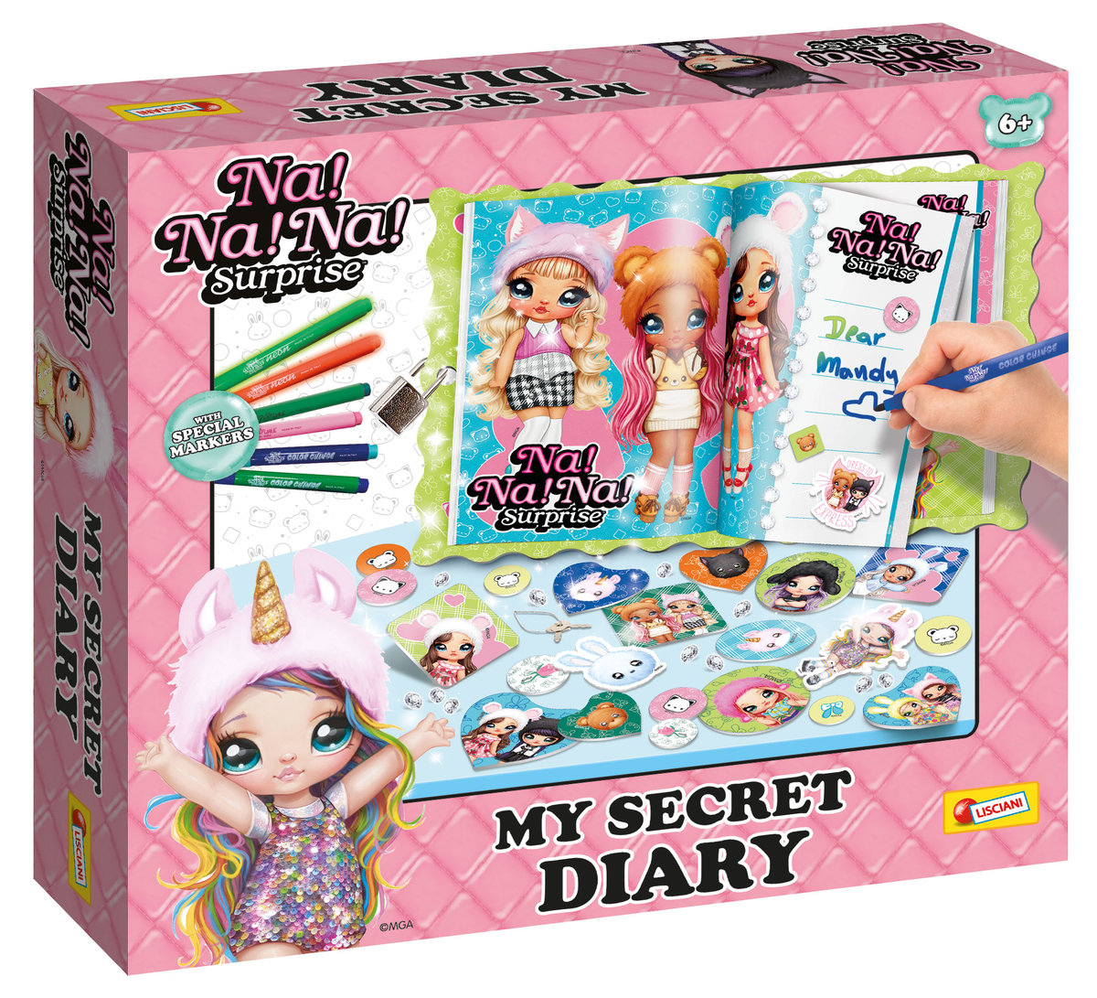 Lisciani Lisciani Pamiętnik Barbie Mój sekretny pamiętnik 5_666068
