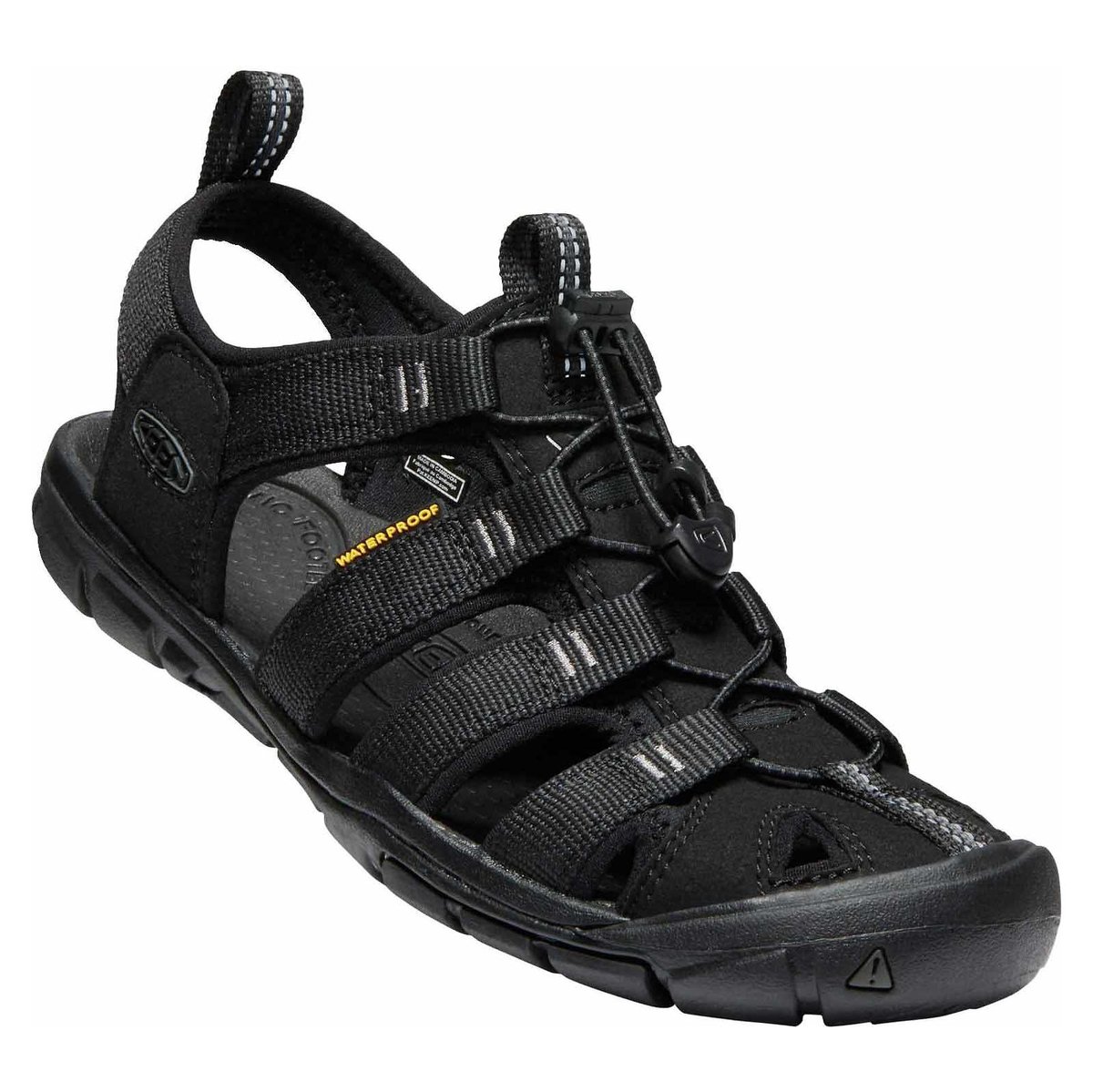 KEEN, Sandały damskie, Clearwater 1020662, czarny, rozmiar 37