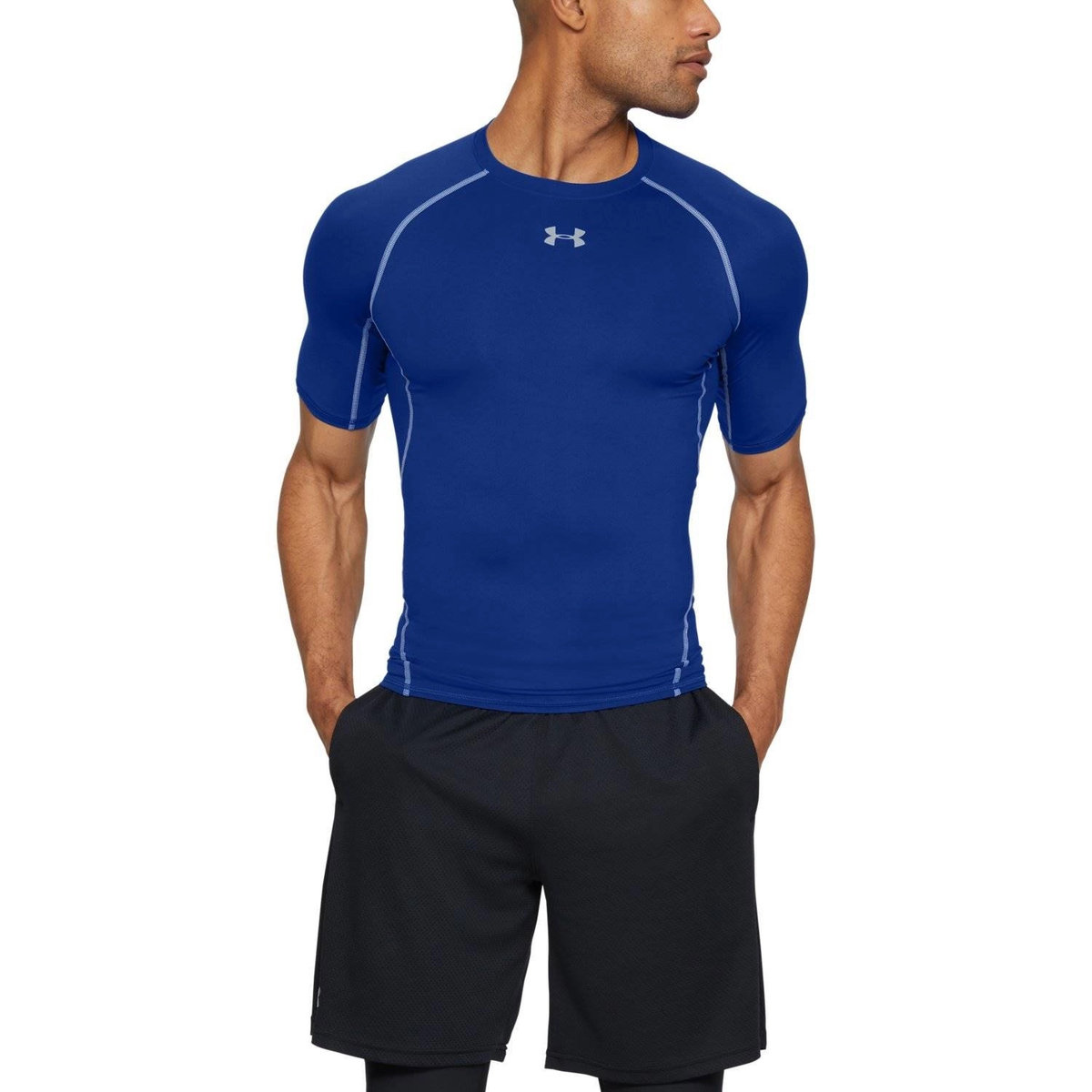 Koszulka męska Under Armour HeatGear Compression Shirt 1257468| r.XXL