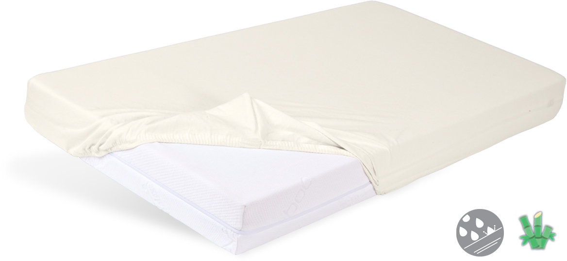 Prześcieradło Ochronne 160 x 200 z Gumką BAMBOO 02