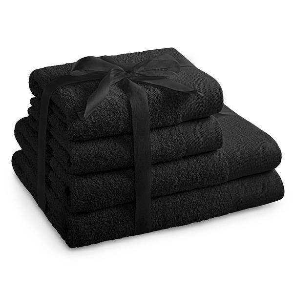 AmeliaHome komplet ręczników frotte 2szt. 70x140 +2szt. 50x100