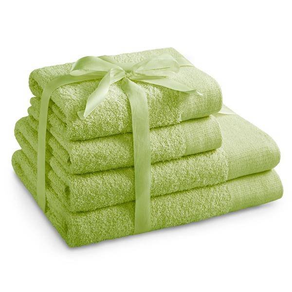AmeliaHome komplet ręczników frotte 2szt. 70x140 +2szt. 50x100