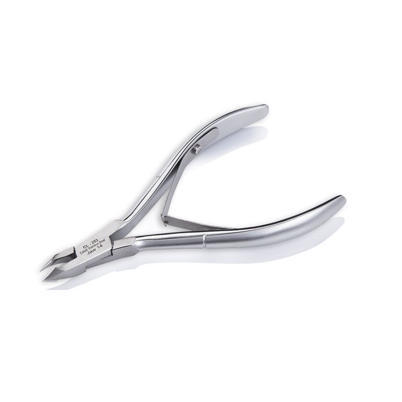 ACTIVESHOP OMI PRO-LINE CĄŻKI CL-203 CUTICLE NIPPERS JAW12/4MM LAP JOINT activeshop-112996